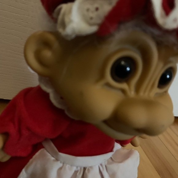 Vintage Russ Christmas Troll Doll - Picture 3 of 5